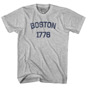 Boston 1776 Youth Cotton T-shirt - Grey Heather