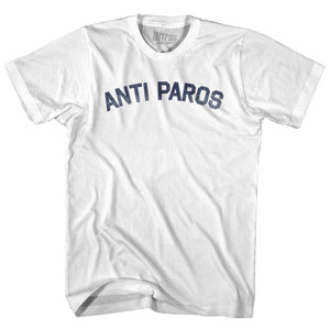 Anti Paros Youth Cotton T-shirt - White Anti Paros Youth Cotton T-shirt - White