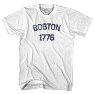Boston 1776 Youth Cotton T-shirt - White Boston 1776 Youth Cotton T-shirt - White