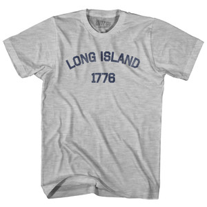 Long Island 1776 Youth Cotton T-shirt - Grey Heather Long Island 1776 Youth Cotton T-shirt - Grey Heather