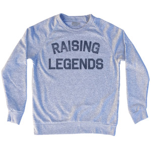 Raising Legends Adult Tri-Blend Sweatshirt - Heather Grey