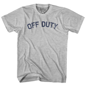 Off Duty Womens Cotton Junior Cut T-Shirt - Grey Heather