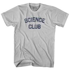 Science Club Adult Cotton T-shirt - Cool Grey