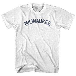 Milwaukee Adult Cotton T-shirt - White