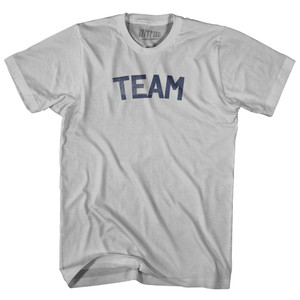 Team Adult Cotton T-shirt - Cool Grey