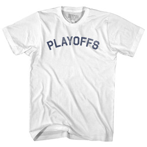 Playoffs Youth Cotton T-shirt - White Playoffs Youth Cotton T-shirt - White