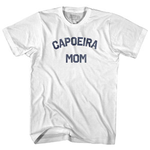Capoeira Mom Adult Cotton T-shirt - White