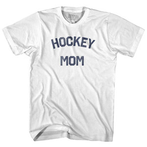 Hockey Mom Youth Cotton T-shirt - White Hockey Mom Youth Cotton T-shirt - White