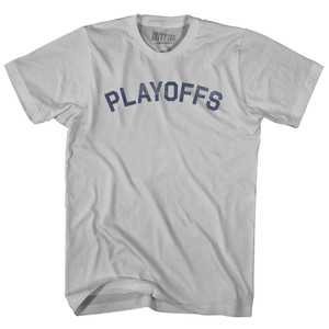 Playoffs Adult Cotton T-shirt - Cool Grey