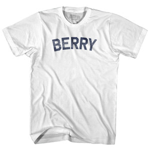 BERRY Adult Cotton T-shirt - White
