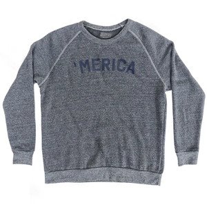 Merica Adult Tri-Blend Sweatshirt - Heather Grey Merica Adult Tri-Blend Sweatshirt - Heather Grey