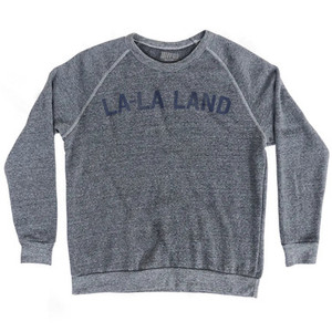 La La Land Adult Tri-Blend Sweatshirt - Athletic Grey La La Land Adult Tri-Blend Sweatshirt - Athletic Grey