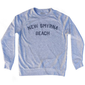 New Smyrna Beach Adult Tri-Blend Sweatshirt - Heather Grey New Smyrna Beach Adult Tri-Blend Sweatshirt - Heather Grey
