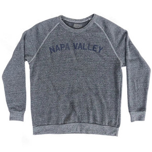 Napa Valley Adult Tri-Blend Sweatshirt - Athletic Grey