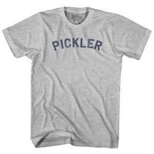Pickler Adult Cotton T-shirt - Grey Heather