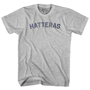 Hatteras Adult Cotton T-shirt - Grey Heather