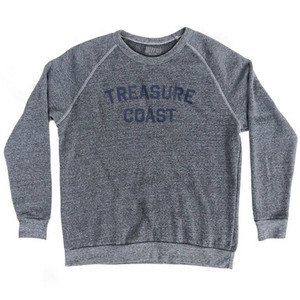 Treasure Coast Adult Tri-Blend Sweatshirt - Athletic Grey