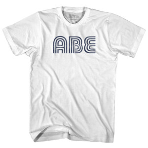 Allentown ABE Airport Adult Cotton T-shirt - White
