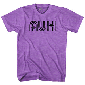Abu Dhabi AUH Airport Adult Tri-Blend T-shirt - Heather Purple Abu Dhabi AUH Airport Adult Tri-Blend T-shirt - Heather Purple