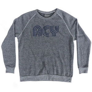 Atlantic City Airport ACY Adult Tri-Blend Sweatshirt - Athletic Grey Atlantic City Airport ACY Adult Tri-Blend Sweatshirt - Athletic Grey