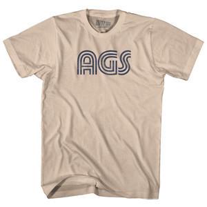 Augusta Airport AGS Adult Cotton T-shirt - Creme Augusta Airport AGS Adult Cotton T-shirt - Creme
