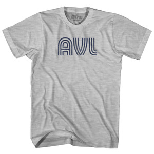 Asheville Airport AVL Womens Cotton Junior Cut T-Shirt - Grey Heather Asheville Airport AVL Womens Cotton Junior Cut T-Shirt - Grey Heather