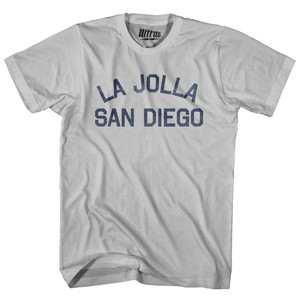 La Jolla San Diego Adult Cotton T-shirt - Cool Grey La Jolla San Diego Adult Cotton T-shirt - Cool Grey