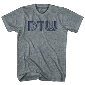 Detroit DTW Airport Womens Tri-Blend Junior Cut T-Shirt - Athletic Grey Detroit DTW Airport Womens Tri-Blend Junior Cut T-Shirt - Athletic Grey