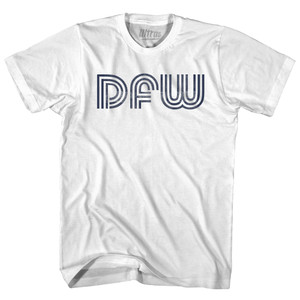 Dallas DFW Airport Adult Cotton T-shirt - White