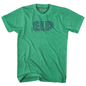 El Paso ELP Airport Adult Tri-Blend T-shirt - Kelly