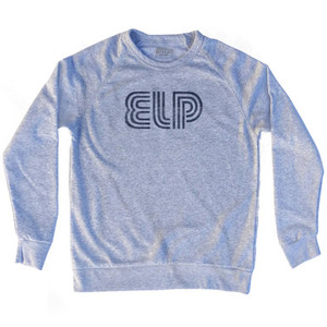 El Paso ELP Airport Adult Tri-Blend Sweatshirt - Heather Grey