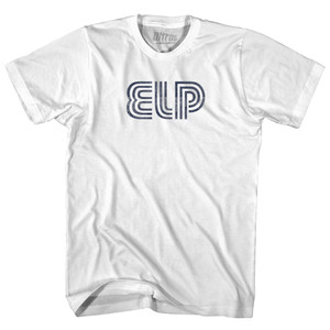El Paso ELP Airport Womens Cotton Junior Cut T-Shirt - White