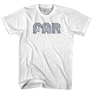 Fargo Airport FAR Adult Cotton T-shirt - White