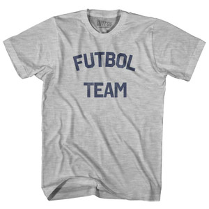Futbol Team Youth Cotton T-shirt - Grey Heather Futbol Team Youth Cotton T-shirt - Grey Heather
