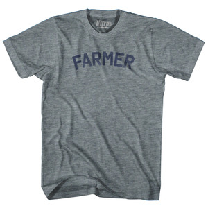 FARMER Youth Tri-Blend T-shirt - Athletic Grey FARMER Youth Tri-Blend T-shirt - Athletic Grey