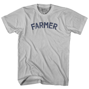 FARMER Adult Cotton T-shirt - Cool Grey