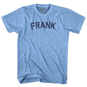 FRANK Adult Tri-Blend T-shirt - Athletic Blue