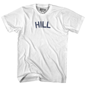 HILL Youth Cotton T-shirt - White HILL Youth Cotton T-shirt - White