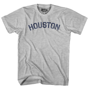 HOUSTON Adult Cotton T-shirt - Grey Heather