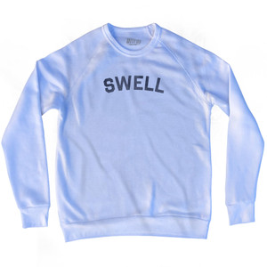 Swell Adult Tri-Blend Sweatshirt - White