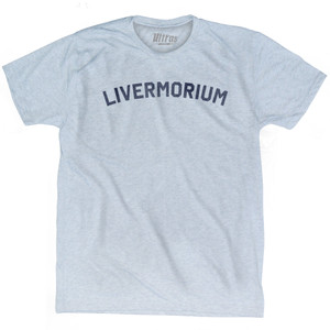Livermorium Adult Tri-Blend T-shirt - Athletic White