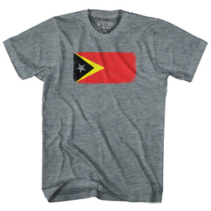 East Timor Country Flag Womens Tri-Blend Junior Cut T-Shirt - Athletic Grey East Timor Country Flag Womens Tri-Blend Junior Cut T-Shirt - Athletic Grey