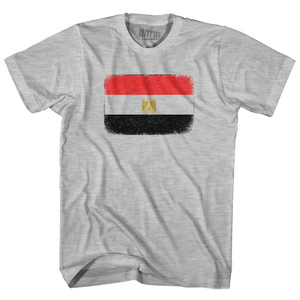 Egypt Country Flag Womens Cotton Junior Cut T-Shirt - Grey Heather Egypt Country Flag Womens Cotton Junior Cut T-Shirt - Grey Heather