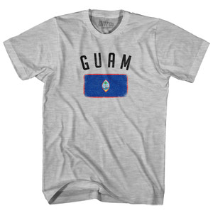 Guam Country Flag Heritage Youth Cotton T-shirt - Grey Heather Guam Country Flag Heritage Youth Cotton T-shirt - Grey Heather