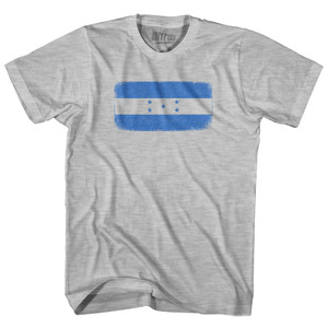 Honduras Country Flag Womens Cotton Junior Cut T-Shirt - Grey Heather Honduras Country Flag Womens Cotton Junior Cut T-Shirt - Grey Heather
