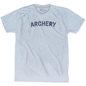 Archery Adult Tri-Blend T-shirt - Athletic White