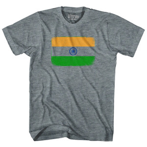 India Country Flag Youth Tri-Blend T-shirt - Athletic Grey India Country Flag Youth Tri-Blend T-shirt - Athletic Grey