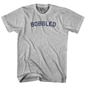 Bobsled Womens Cotton Junior Cut T-Shirt - Grey Heather Bobsled Womens Cotton Junior Cut T-Shirt - Grey Heather