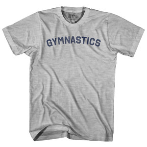 Gymnastics Womens Cotton Junior Cut T-Shirt - Grey Heather