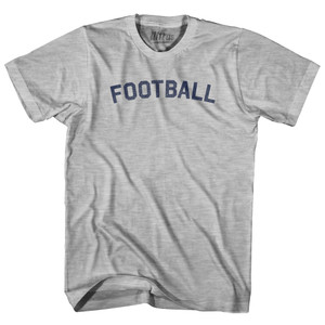 Football Youth Cotton T-shirt - Grey Heather Football Youth Cotton T-shirt - Grey Heather